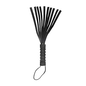 Ouch! by Shots – Skulls & Bones – zweep van PU leder – zwart