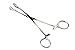 SE 526SF 7” Self-Locking Sponge Forceps