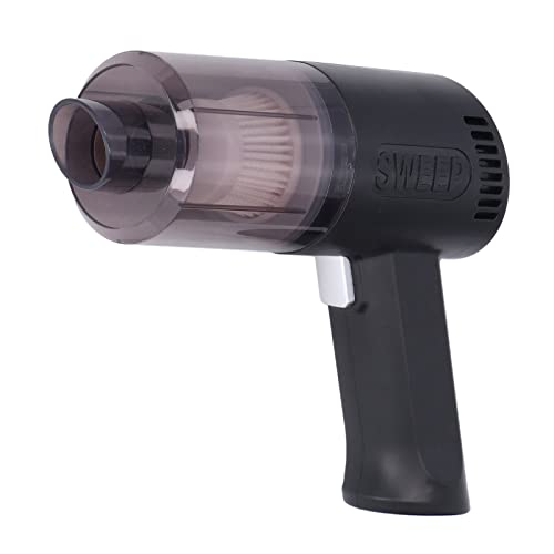 Aspiradora de Coche, 9000Pa 120W Mini Aspiradora de Mano USB Inalámbrica Potente Herramienta de Limpieza en Seco Y Húmedo para Coche, Hogar, Oficina, Pelo de Mascotas, Limpieza de Viajes