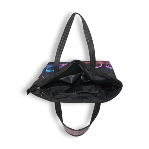 Image of Women Tote Bag, Large Shoulder Hobo Bags Casual Handbags Big Capacity Shopping Work Bag for Vacation, 5