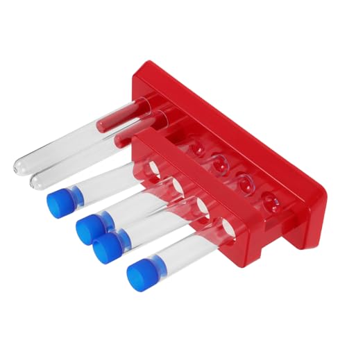 LOLIPPYY 試験管ホルダー 卓上安定厚底設計 大容量収納可能 化学実験用理科教育器具 教授向け科学実験教具