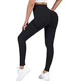 【Hihg Waist Design】: Die nahtlosen Leggings sind hoch tailliert und bieten eine gute Bauchkontrolle. Fühlen Sie sich in diesen blickdichten Leggings wie eine zweite Haut. Genießen Sie Ihr Fitness in vollen Zügen.