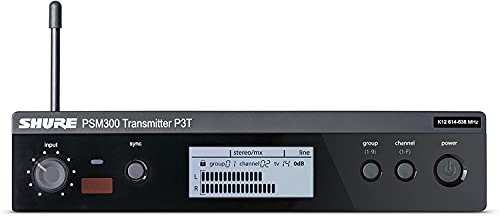 Image of Shure P3TRA215CL PSM300 Wireless Stereo Personal Monitor System with SE215-CL Earphones, G20