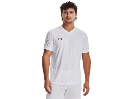 Under Armour Men's Maquina 3.0 Jersey, (100) White / / Black, XX-Large