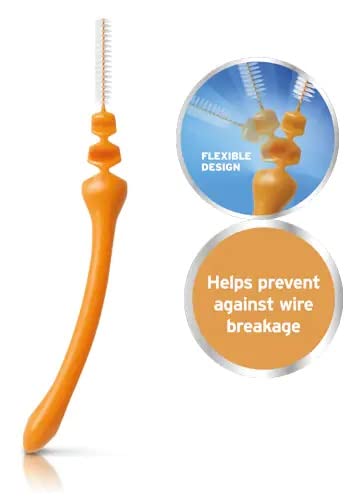 Wisdom Pro Flex Interdental Brushes 0.60mm Blue 25 Pack - Image 2