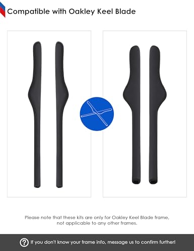 Image of BLAZERBUCK Replacement Ear Socks for Oakley Wingback OX5089 / Wingback SQ OX5148 Eyeglasses