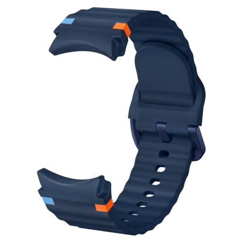 Image of Suitisbest Compatible for Samsung Galaxy Watch 7 /6 /5 /4 /FE Strap, 40mm 44mm 45mm /Watch 6 4 Classic 4 42mm 46mm 43mm 47m,Silicone Sport Straps No Gap Men Women