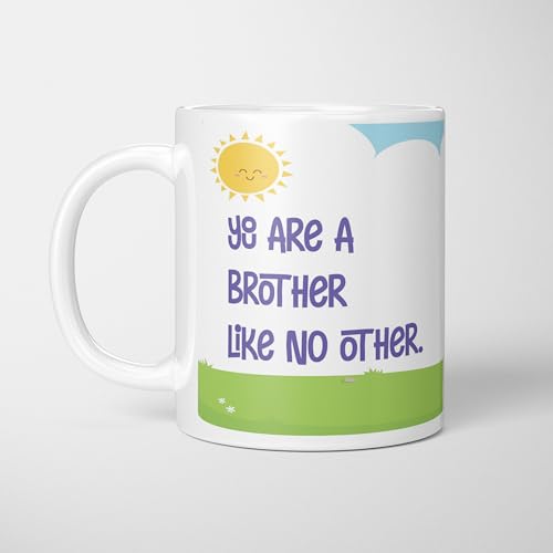 Image of Raksha Bandhan Gifts Printed Mug with Keychain Best Rakhi Combo Gift for Brother & Sister Rakshabandhan Return Gifts for Sister White 350ml Coffee Mug(Pack of 5)(Combo Set)(RMCKRCG806)