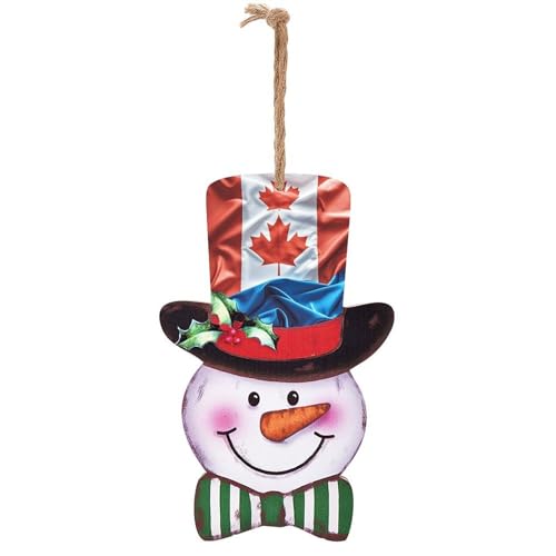 Décoration d'intérieur ou d'extérieur bois Noël rétro Canada