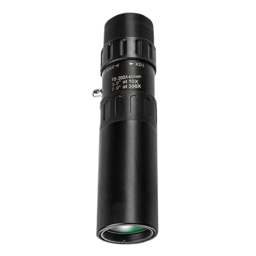 Telescopio monoculare portatile - tascabile 10-300X Monocoli con visione più ampia per il birdwatching escursioni concerti campeggio viaggi