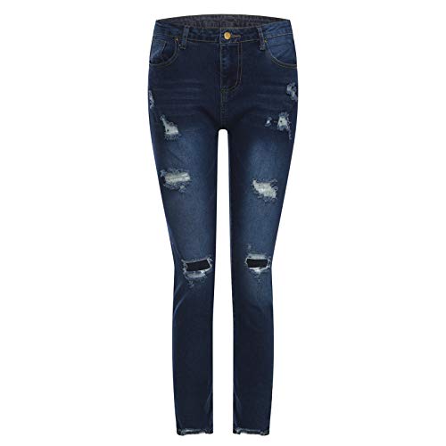 Women's High Waisted Jeans, Cut Out Skinny Denim Pants for Women Distressed Stretch Jeans Ripped Butt Lift Jeans3