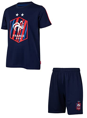 Equipe de France de Football Maillot Short Enfant FFF - Collection Officielle 12 Ans