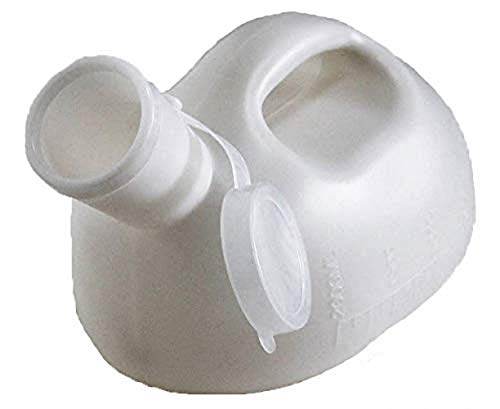 Ulalaza Camping Portable Toilet Urine Bottle Bag Travel Potty Urine Funnel for Unisex Men Women Children Kids Car Traffic Jam