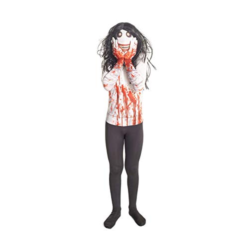 Morphsuits Jeff The Killer Kids Monster Urban Legend Costume - Small 3'-3'5 / 6-8 years (91cm-104 cm)