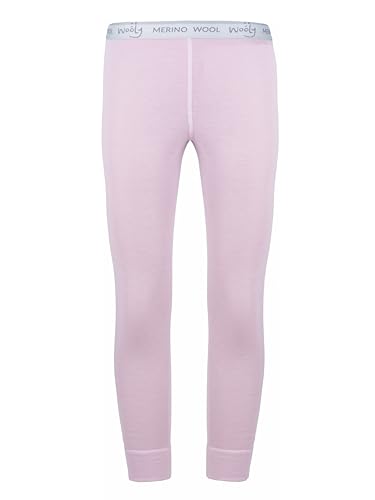 Kid's Base Layer Set 100% Soft Merino Australian Warm Wool of TM Wooly, Multiple Colours, for Girl, Sizes 2-10y.o.3