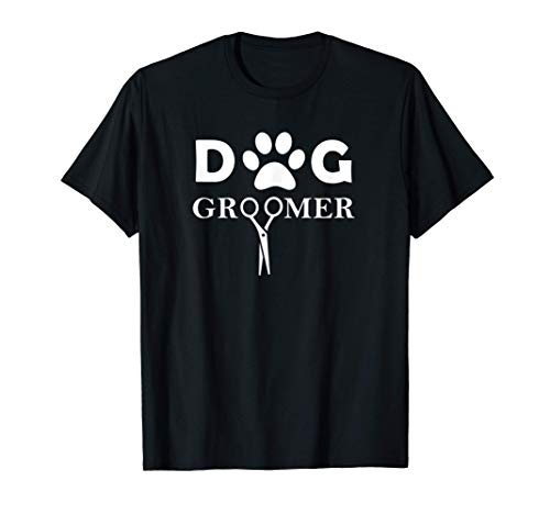 Dog Groomer for Pet Puppy Grooming Stylist T-Shirt