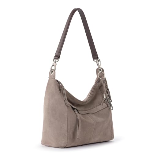 Image of The Sak Alameda Hobo Bag - Premium Large Leather Women's Handbag for Everyday & Travel - Durable Purse With Zipper Pocket