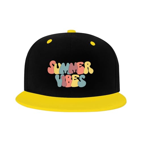 Summer Vibes Toddler Hat Sun Protection Baby Boy Kids Baseball Cap for Outdoor Beach