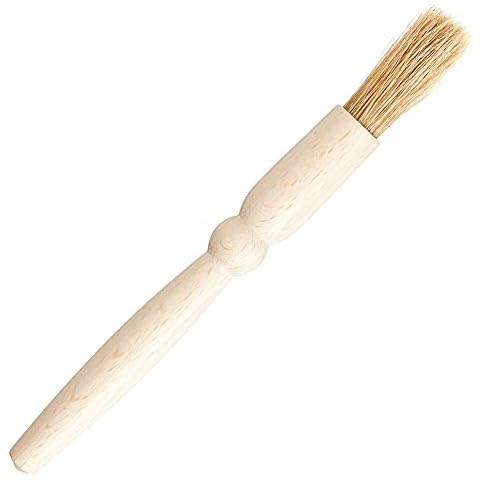 Tala Wooden Pastry Brush - Basting Cooking Brush - Ideal for Applying Oils, Glazes, Milk And Egg Yolk- 2cm x 2cm x 19cm Cover