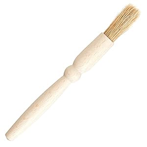 Tala Wooden Pastry Brush – Basting Cooking Brush – Ideal for Applying Oils, Glazes, Milk And Egg Yolk- 2cm x 2cm x 19cm