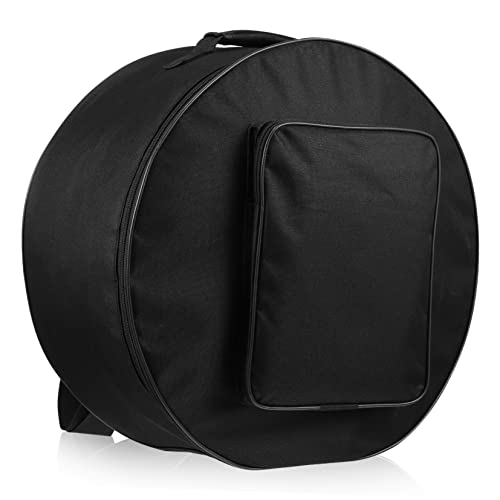 GALPADA Round Snare Drum Bag Dual Use Backpack and Handheld Storage for Drums Padded Protection for Musicians and Drummers Great present for Music Lovers