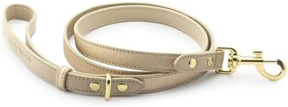 Nina Woof Rio Vegan Leather Dog Leash (4ft) Padded Luxury Lead - ...