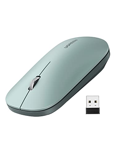 [ Mouse Wireless Silenzioso ] Dì addio ai fastidiosi clic e crea un ambiente tranquillo e confortevole senza disturbare gli altri in ufficio o durante una conversazione.