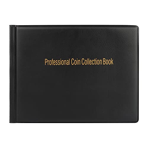 UKOFEW Album Monedas Coleccion 240 Bolsillos, Libro para Coleccionar Monedas, clasificador de...