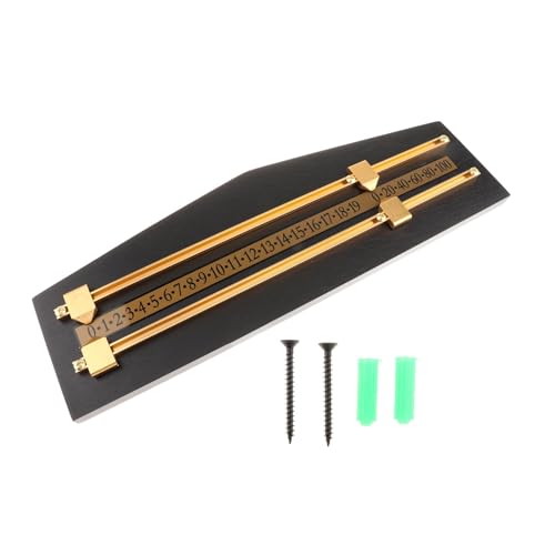 Marcador de Snooker Billiard en Madera y Metal miniatura 1