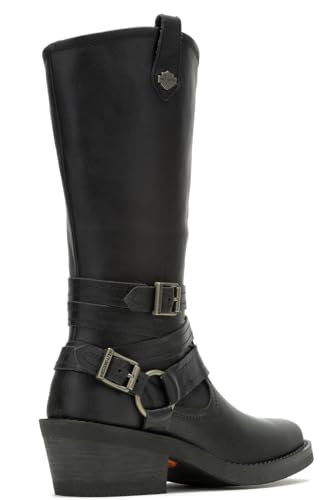 Harley-Davidson Women's Dalis Slate Gray 11-Inch Fashion Boots D872643