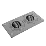 TOYANDONA Lüftungsgitter für Wohnmobil und Bus Kunststoff Auslassblende 7,8 X 3,7 X 2 Zoll Regulierbarer Luftauslass für Zentrale Klimaanlage Passgenau für Camper und LKW