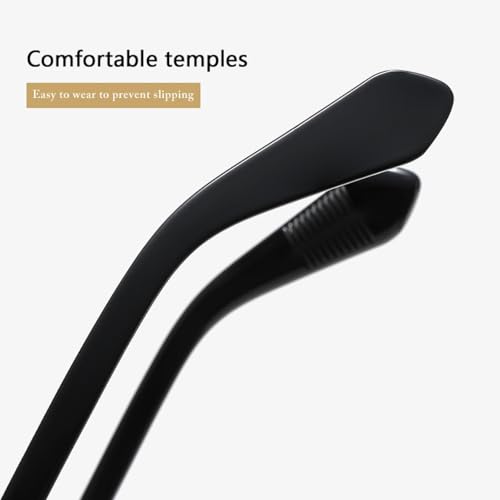 Fashion Rectangular Sunglasses Women Large Frame Minimalist Style Unisex Uv400 5