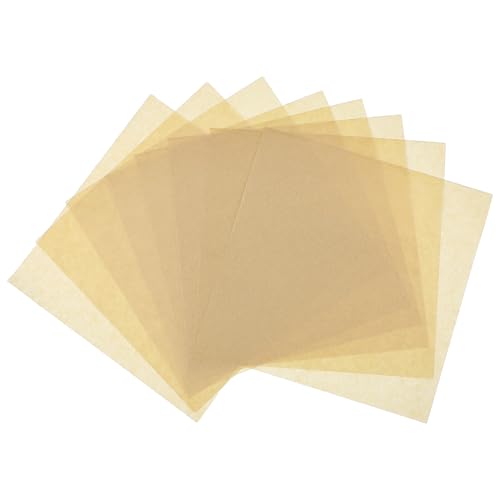 SEWACC 500枚 無漂耐油吸油紙 キッチン用ノンスティック食品包装紙 揚げ物やオーブン調理にで環境に優しいパーティー用品