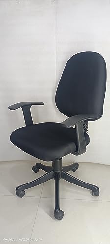 Image of Omega Seatings 802 Abs Chair | Push Back Mechanism (Black) | Chairs Spare Parts Accessories