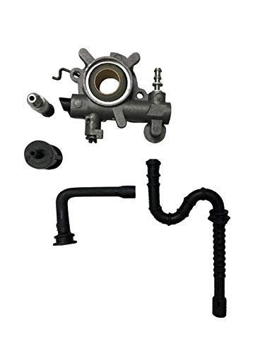 ENGINERUN Oil Pump and Worm Gear Oiler Fuel Oil Hose Fuel Filter (6 PCS) Assembly Compatible with Stihl MS340 MS360 Chainsaw Replacement Parts OEM Ref 1125-640-3201 11256403201 - Thumbnail 5