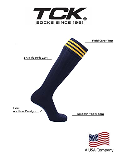Image of Soccer Socks With Fold Down Top - European Style for Adults - Men and Women