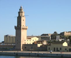 Aedes Ars Porto Pi Lighthouse Model Kit – 4000 Ceramic Pieces, 1/80 Scale, 15x16.9x18.9 Inches Assembled