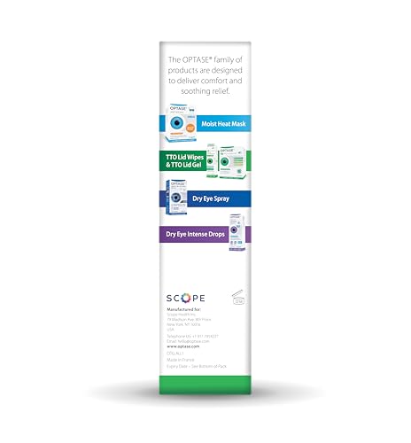 OPTASE TTO Eyelid Cleansing Gel, 1.7 fl oz – Tea Tree Oil Eyelid Cleanser for Gentle Daily Lid and Lash Cleansing – Made With Hyaluronic Acid - Preservative Free, Alcohol Free - Eye Doctor Recommended