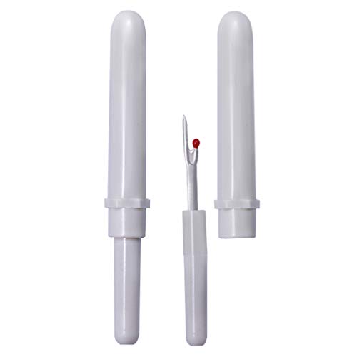 Shoresu 2picecs Sharp Seam Ripper Cross Stitch Unpicker Sewing Craft Tool Plastic Handle Thread Cutter
