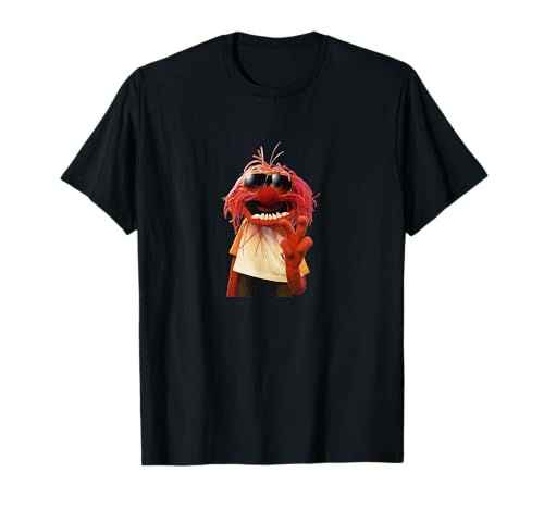 Disney The Muppets Cool Animal Sunglasses Color Portrait T-Shirt