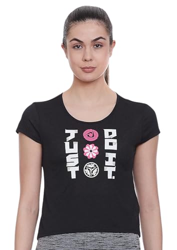 Image of Nike Womens Polyester Regular Short Sleeve Top