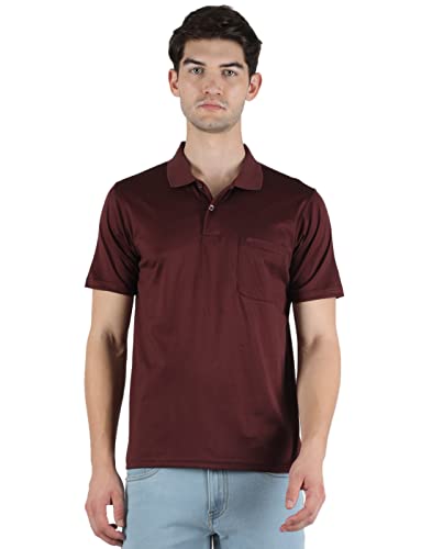 Image of Monte Carlo Mens White Plain Collar T-Shirt |22203606-1