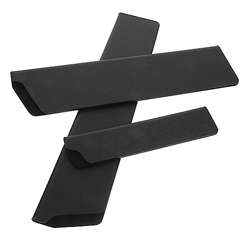 CIYODO 3pcs Knife Blade Covers for Chef Knives Protective Sleeve with Flocking Lining Ergonomic Design to Prevent Dulling Safe Storage for Kitchen Edge Guards