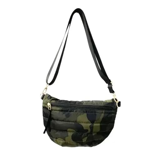The Blake Crescent Puffer Sling Bag
