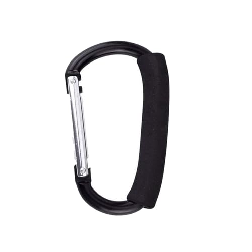 Large Buggy Clips Pram Clips for Pram - 1Pcs Universal Large Buggy Clips Pram Pushchair Stroller Clips Shopping Secure Hooks for Hanging Purses Shopping Bag Carabiner Stroller Hook Pushchair Hook Clip