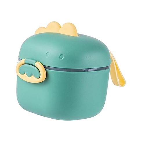 NOLITOY 乳児用ミルク粉容器 密閉式 ベビー旅行用食品ボックス 粉ミルクディスペンサー さじ計量可 衛生的で清潔 携帯便利
