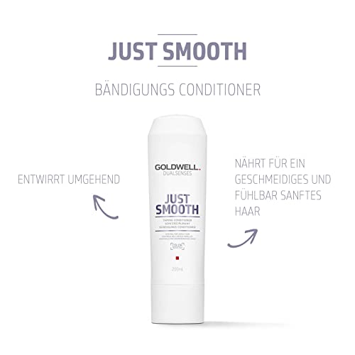 Goldwell Dualsenses Just Smooth Taming Conditioner, 1er Pack (1 x 1 l) – Ansicht 2