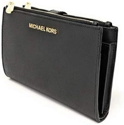 Michael Kors Women's Jet Set Travel Double Zip Wristlet