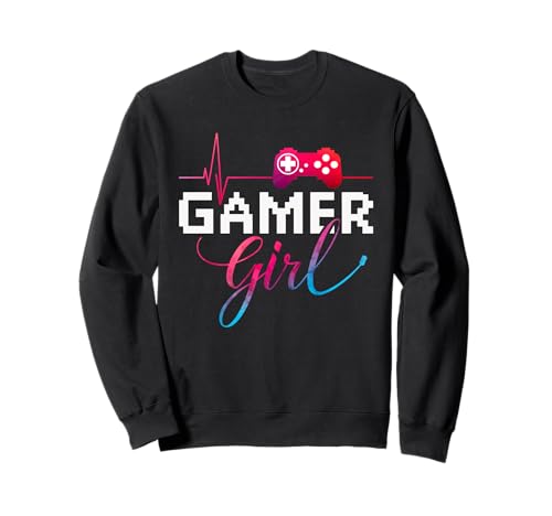 Diseño Gamer Girl Sudadera