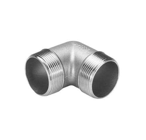 Codo de acero 90 grados G1/4 de acero inoxidable 304 para tuberías 4
